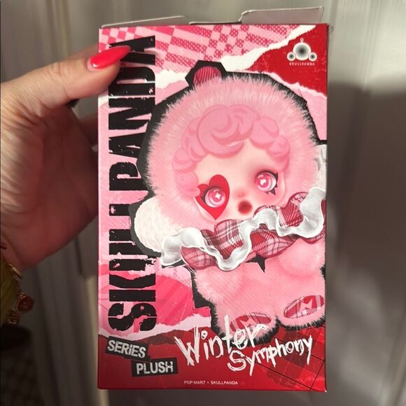 Skullpanda Winter Symphony, Pop Mart - Confirmed SNOW, Bag Charm - Picture 1 of 5